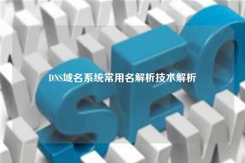 DNS域名系统常用名解析技术解析